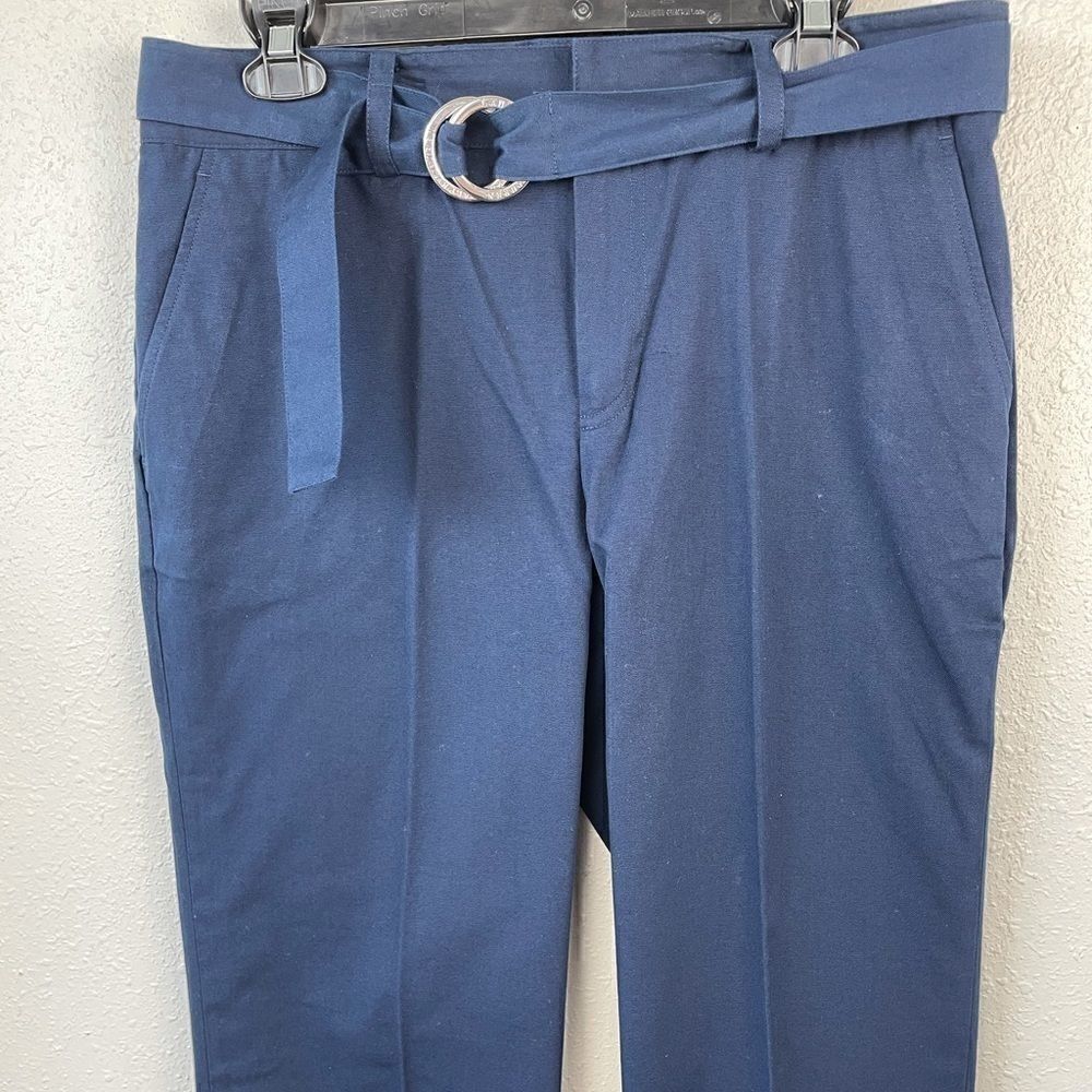 NWT Lauren Ralph Lauren Navy Blue Pants Size 10 - Picture 2 of 7